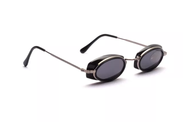Schicke Sonnenbrille in Oval mit kleinem Seitenschutz 4 Farben zur Wahl mod 5520