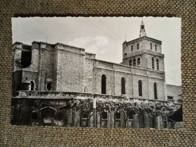 CPSM CPM ALES LA CATHÉDRALE SAINT JEAN  LA REGE 