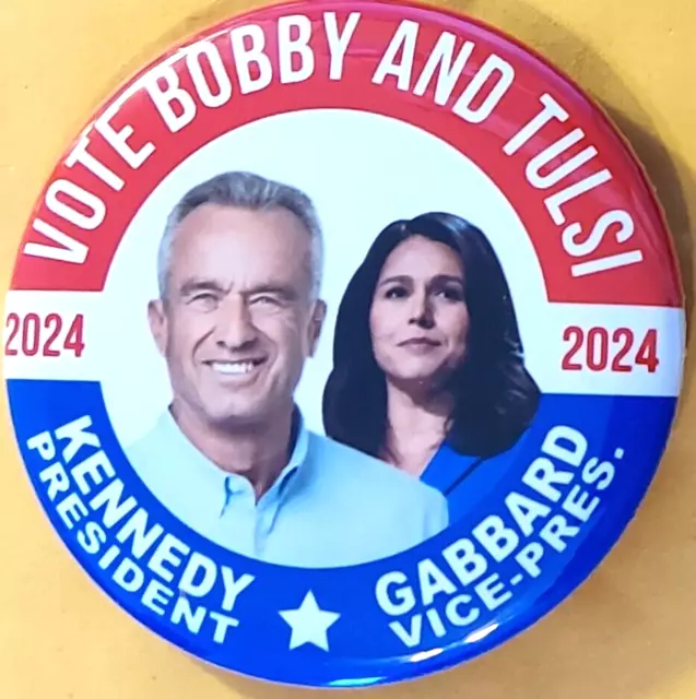 2024 ROBERT F. Kennedy JR. President Tulsi Gabbard Vice Pres Campaign