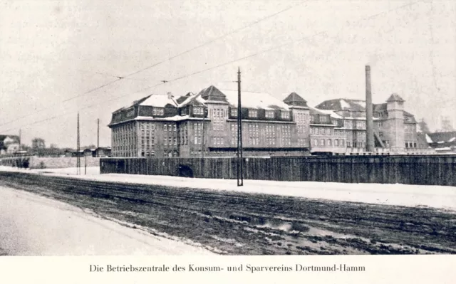 Konsum und Spar Verein Dortmund Reklame & Historie 1925 Hamm Genossenschaft