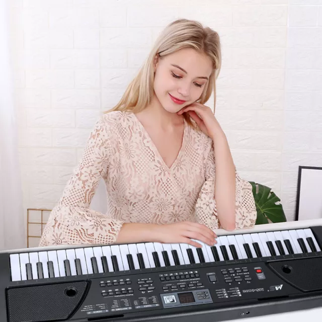 Electronic Keyboard Piano 61 Keys with Stand & Mic, Kids Educational Music Toys 3