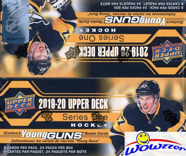 2019/20 Upper Deck Series 1 Hockey Sealed 24 Pack Retail Box-6 YOUNG GUNS+JERSEY