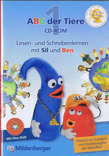 ABC DER TIERE 1 - Lesen- und Schreibenlernen mit Sil und Ben CD-ROM