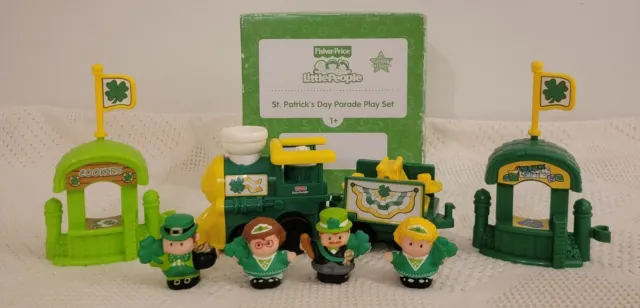 Fisher Price Little People - St. Patrick's Day Parade - Completed And Tested