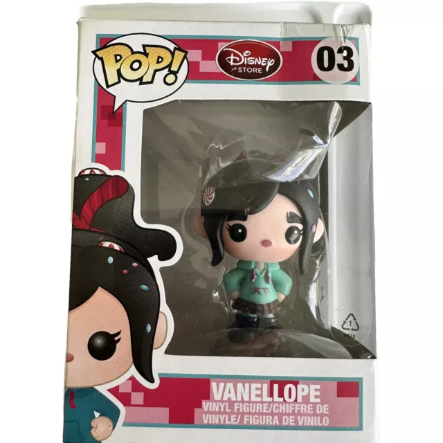 Vanellope Funko POP! #03 from Wreck-It Ralph Original Disney Store Release