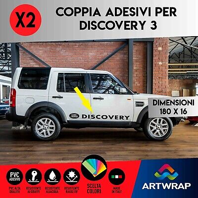Adesivo Stickers Land Rover Discovery off road fuoristrada 4x4