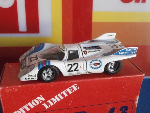 Modèle Réduit Porsche 908 Le Mans 1980 Solido 1:43 - Édition Limitée TBE