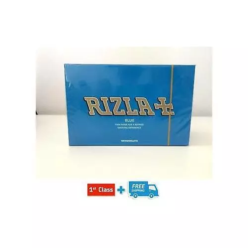 Rizla Green / Blue Regular Smoking Rolling Papers With Multiple Booklet Original