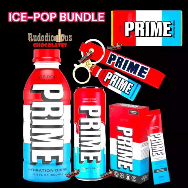 Pacchetto Prime Hydration Drink di Logan Paul & KSI Ice Pop Favours IMPORTAZIONE USA