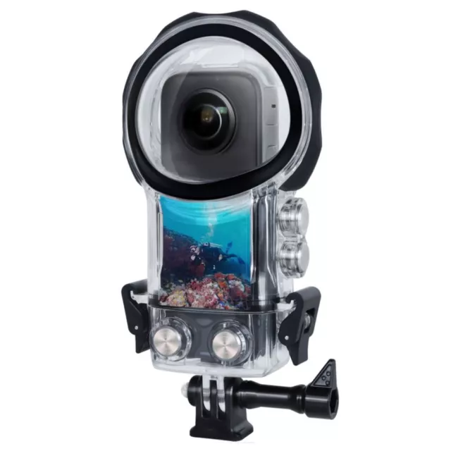 Panoramic Action Camera Diving Protective Waterproof Case Shell For Insta360 X3