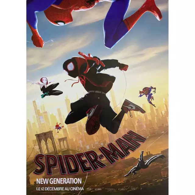 SPIDER-MAN NEW GENERATION Affiche de film Ninja Style - 40x60 cm. - 2018 - Shame