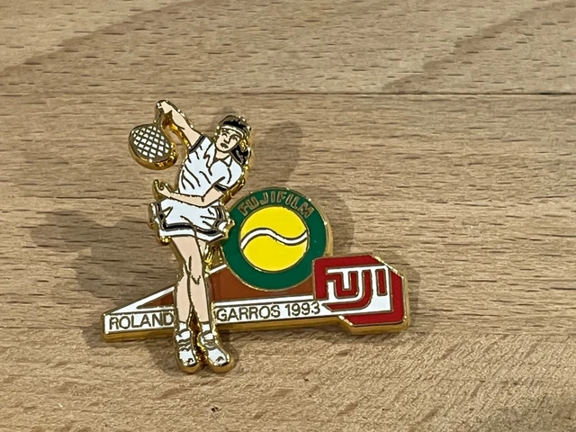 Pin’s Roland Garros 92 - Simple Dames, édition Limitée Doré Or Ballard N°887/1000, Neuf