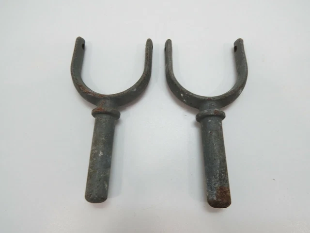 Galvanized Pair 2+1/8 Inch  Oar Locks Row Boat (C2.5A97B)