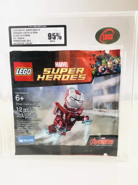 LEGO MARVEL SUPER Heroes Silver Centurion 5002946 Graded 95