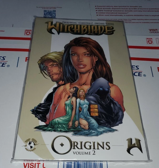 Witchblade ORIGINS VOL 2 TURNER VARIANT NM Novel TPB Top Cow IMAGE RARE OPP