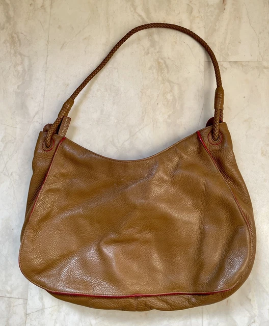Vintage Sigrid Olsen Soft Leather Braided Strap Handbag Bag Purse