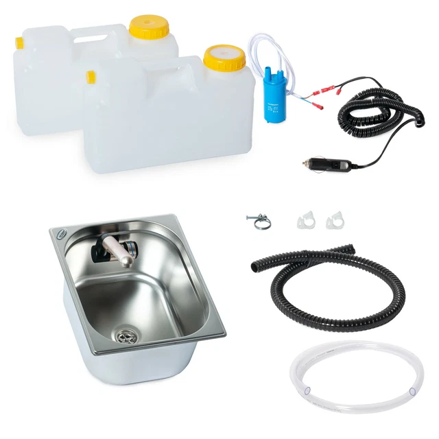 12V Mini Cuisine de Camping Technique Kit Cuisine Fiat Ducato Citroën Jumper VW