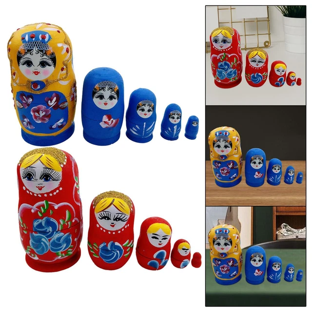 Matreshkas - Jouets de poupées gigognes russes uniques pour enfants et adultes