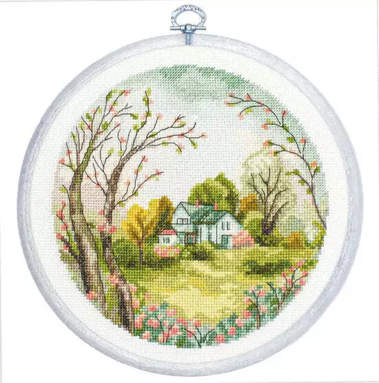 Luca-S Counted Cross-Stitch Kit The Spring BC219L