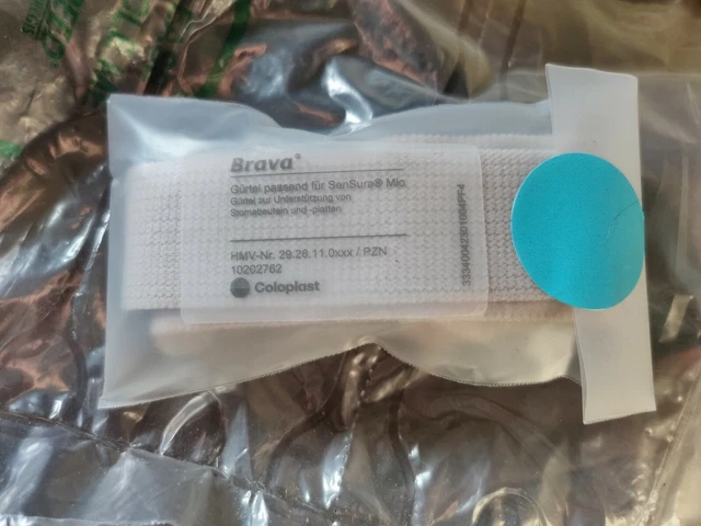 Cinturón Coloplast Brava, nuevo y embalaje original También se adapta a eakin