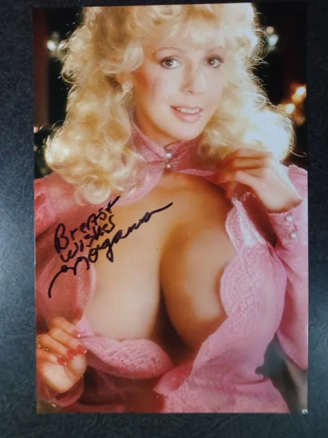 MORGANNA THE KISSING BANDIT Authentic Hand Signed Autograph 4X6 Photo