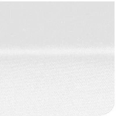 Marko 536987RM010 DuraLast 87" White Oxford Weave Round Tablecloth