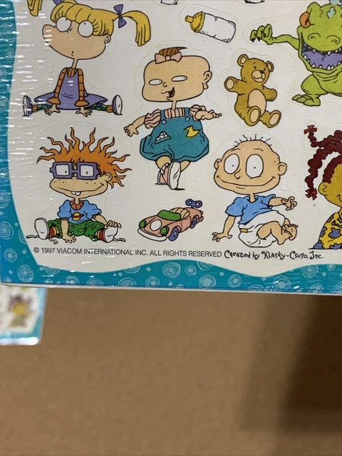 Sticker 1998 VINTAGE RUGRATS STICKERS 1998 2 Packs 4 Sheets American Greetings ...