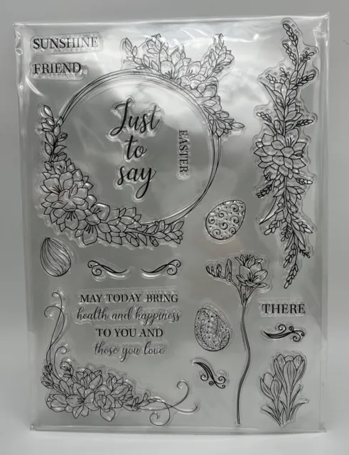 Transparent Silicon Clear Stamp Set For Card Making Or Scrapbooking