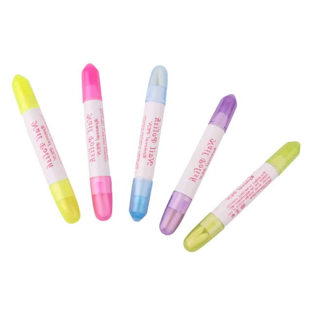 5 pz strumento di rimozione smalto penna manicure correzione matita nail art N