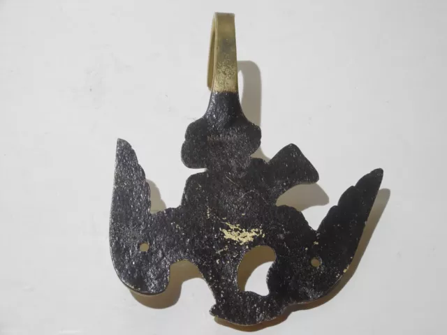 Vintage Brass Eagle Hook Wingspan 3.5” Made in Japan 6