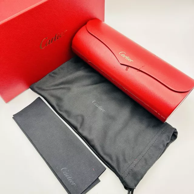 Cartier sunglasses case box best sale