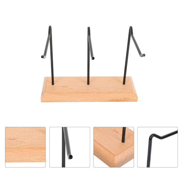 Lot De 5 Présentoirs En Fer De 25,4 Cm, Support Photo Pliable Pour Cadre Photo, œuvres D'art, Collection, Assiette Décorative, Livre, Bureau