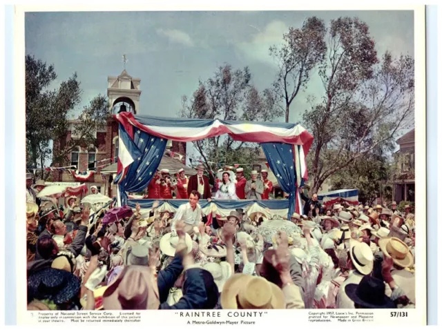 Raintree County Original Lobby Card Elizabeth Taylor Montgomery Clift 1957