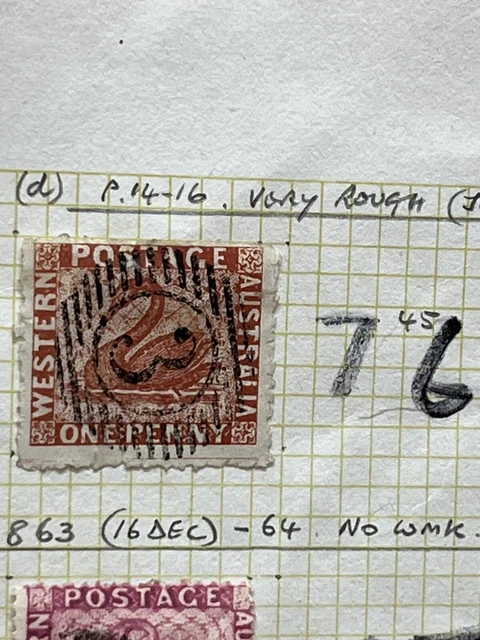 Western Australia stamps used. Lot, 76 Western Australia stamps used. Lot, 76