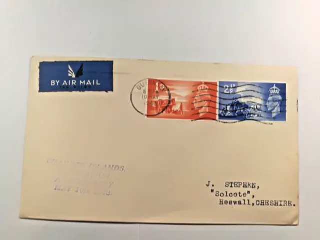 FIRST DAY COVER SG C1 and C2 CHANNEL ISLES 1948 CAT £35