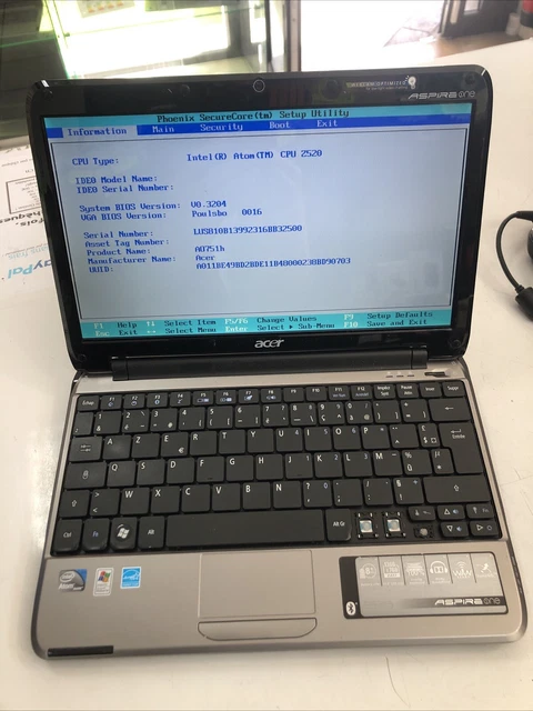 Écran LCD Acer Aspire One D270 - 10.1" LED 1024x600 - Connecteur 40 Pins - Neuf