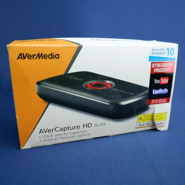 AVerMedia AVerCapture HD Game Streaming and USB Game Capture HD 1080p