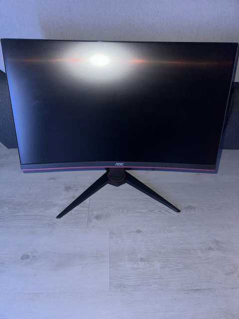 AOC Gaming C24G1 24zoll Full HD LED gebogen schwarz rot Computerbildschirm D