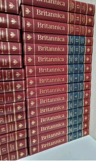 Encyclopedia Britannica Macropedia + Micropedia, Educational, Information.