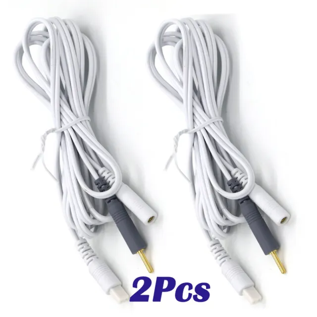 2Pcs For Probe Cord Dental Apex Locator Root Canal Test Wire Cable Male/Men Size