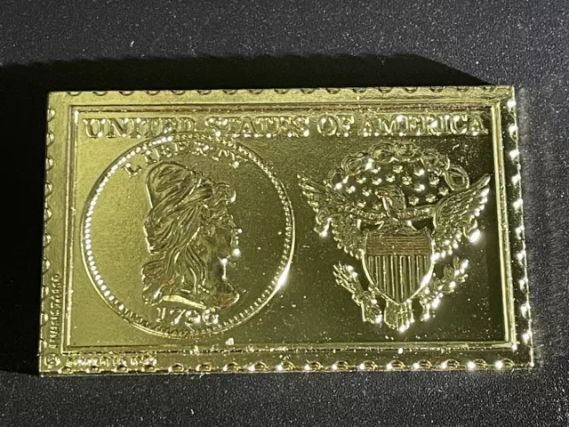 1796 USA Quarter Eagle Numistamp Medal, LOW #413 MY ENTIRE LISTS, 1980 Mort Reed