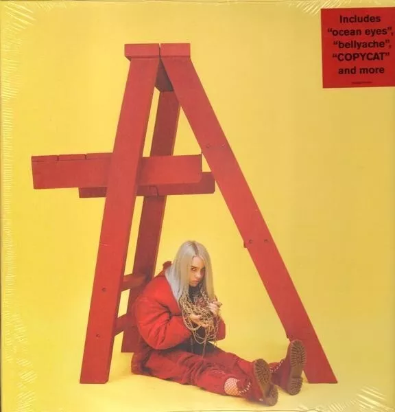 Billie Eilish Dont Smile At Me RED VINYL NEW OVP Interscope Vinyl LP