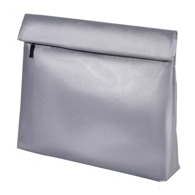 9 Layers Documents Bag With Lock Portable Valuable File Bag  Documents Safe Bag