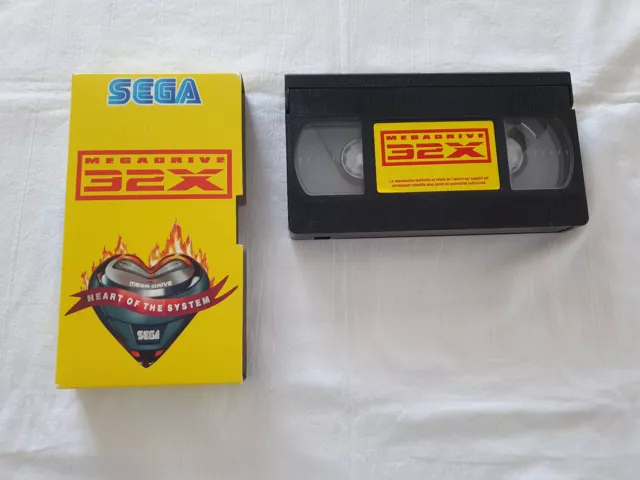 Cassette k7 video sega 32 x 32x megadrive cassette