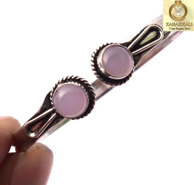 Rose Quartz Plated Bangle Jewellery Phenomenal 15 Gm Value-Priced @1.99-64568
