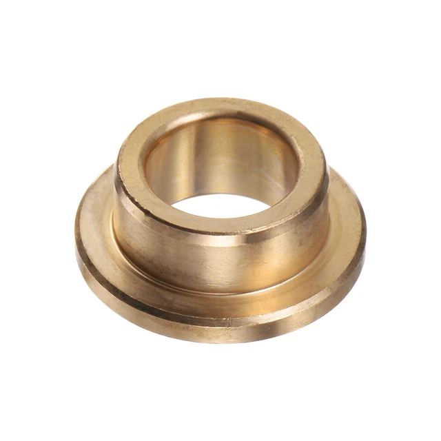 Flange Bearing Sleeve 13mm x 19mm x 10mm Bronze Self-Lubricating Bushings