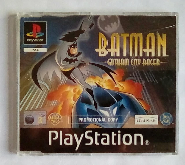 *RARE BOXED PROMO DISK Batman Gotham City Racer (Full Game) Playstation ...