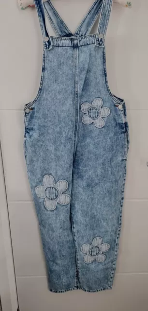 next girls denim dungarees. Age 12