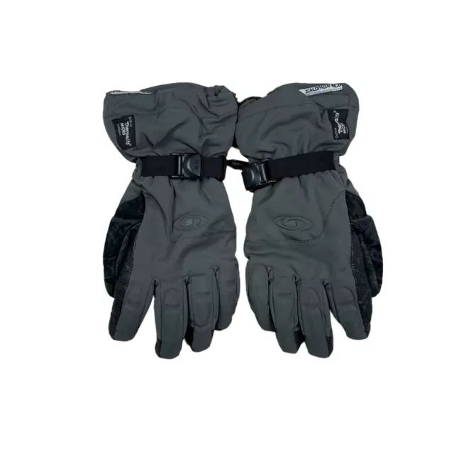 SALOMON dupont thermolite micro insulated ski winter snow gloves