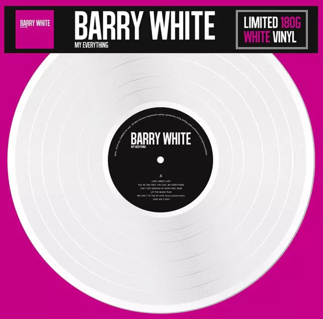 50889 Vinile Barry White - My Everything (Ltd White Vinyl)